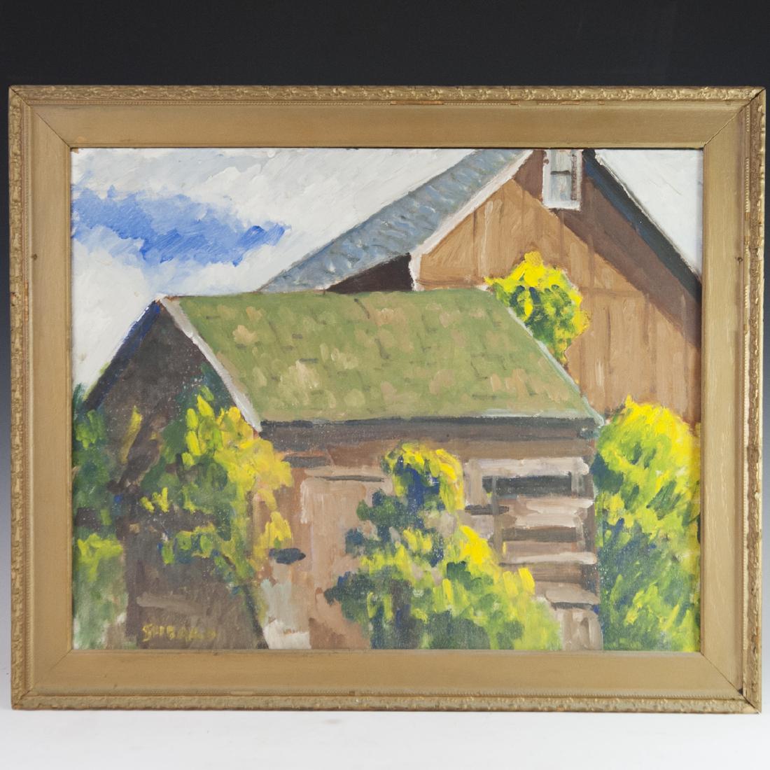 Vintage Signed Oil on Canvas (1 of 3)