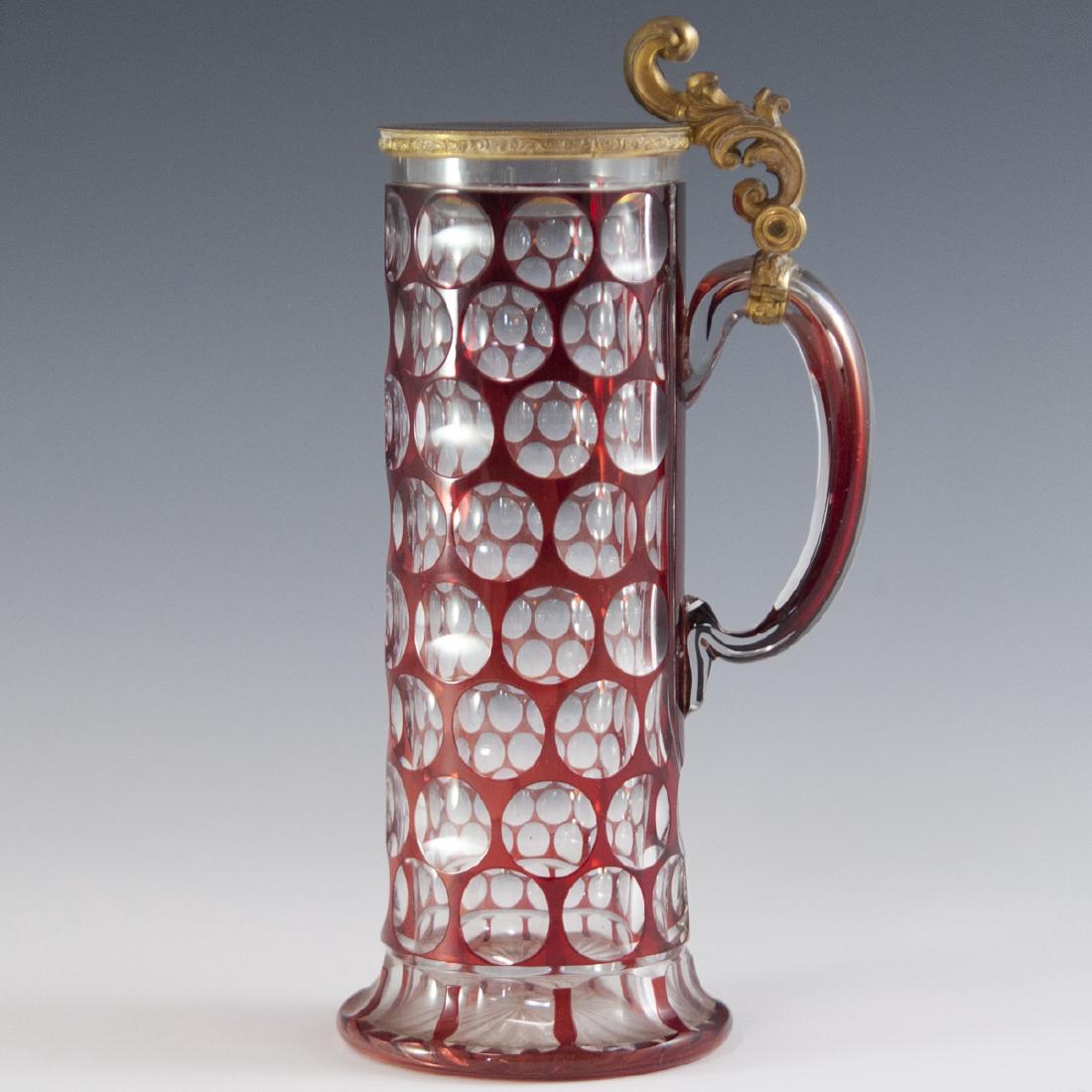 Bohemian Cut To Clear Crystal Decanter (1 of 4)