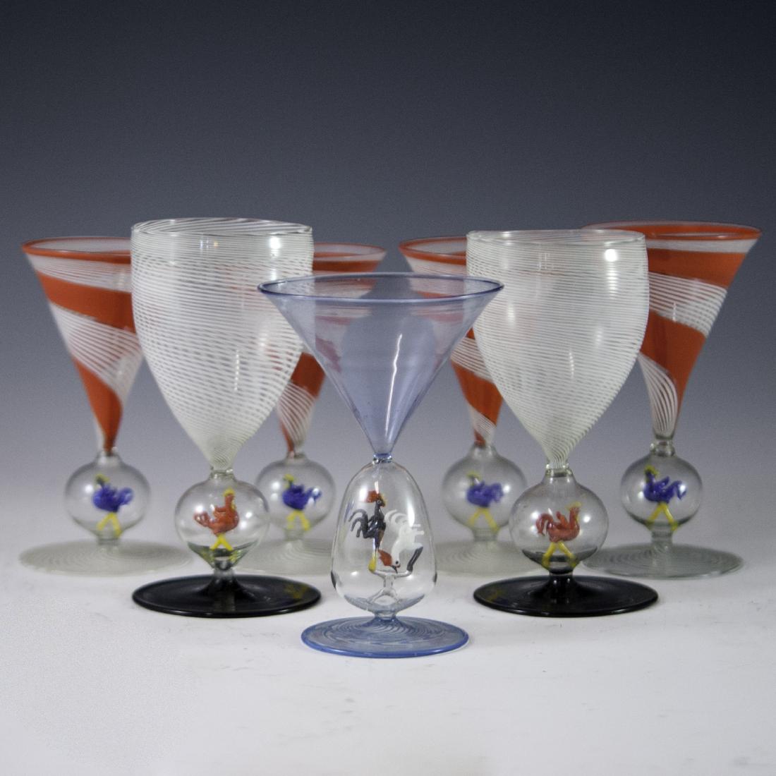 Murano Glass Cup Set (1 of 6)