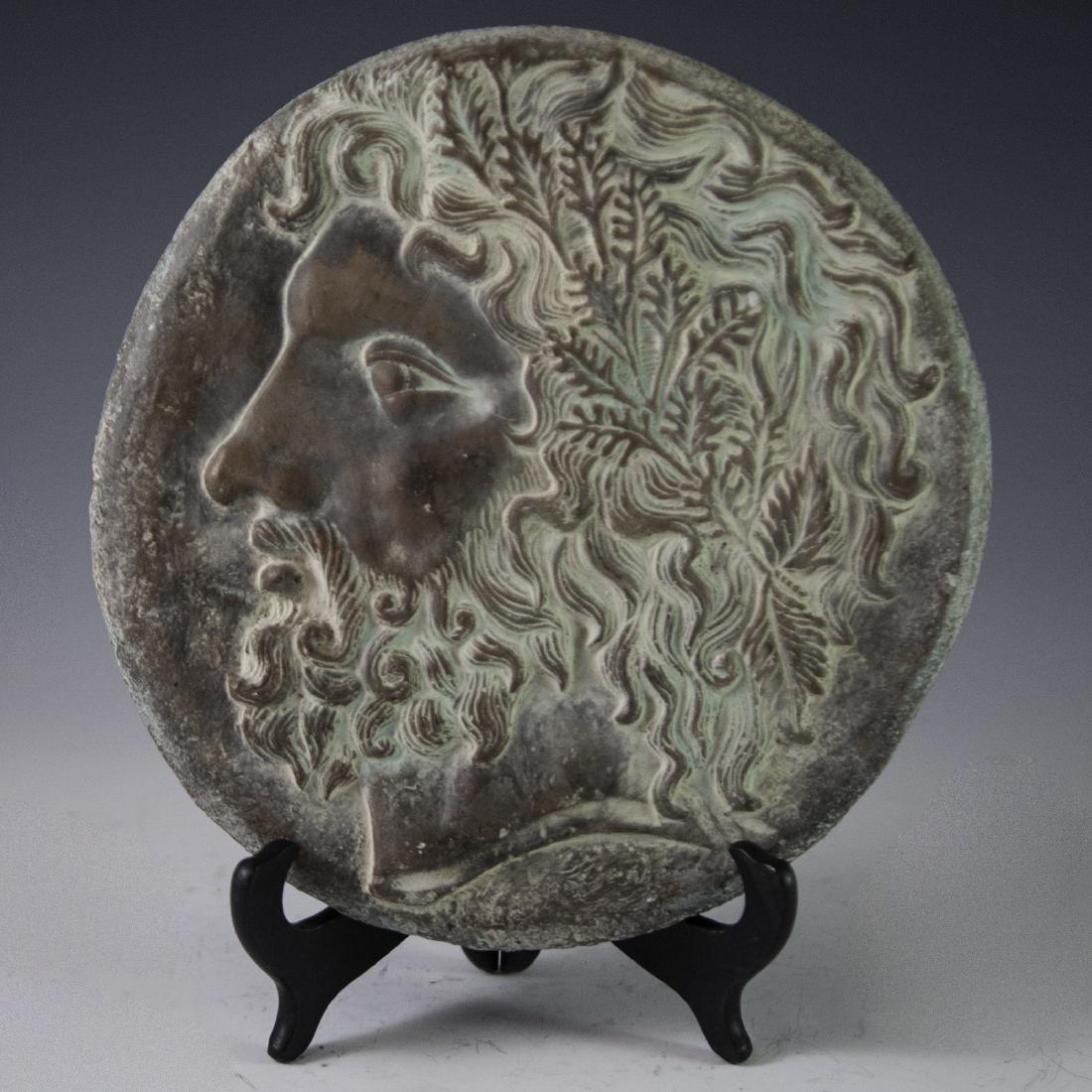 Terracota Greco-Roman Relief Plaque (1 of 2)