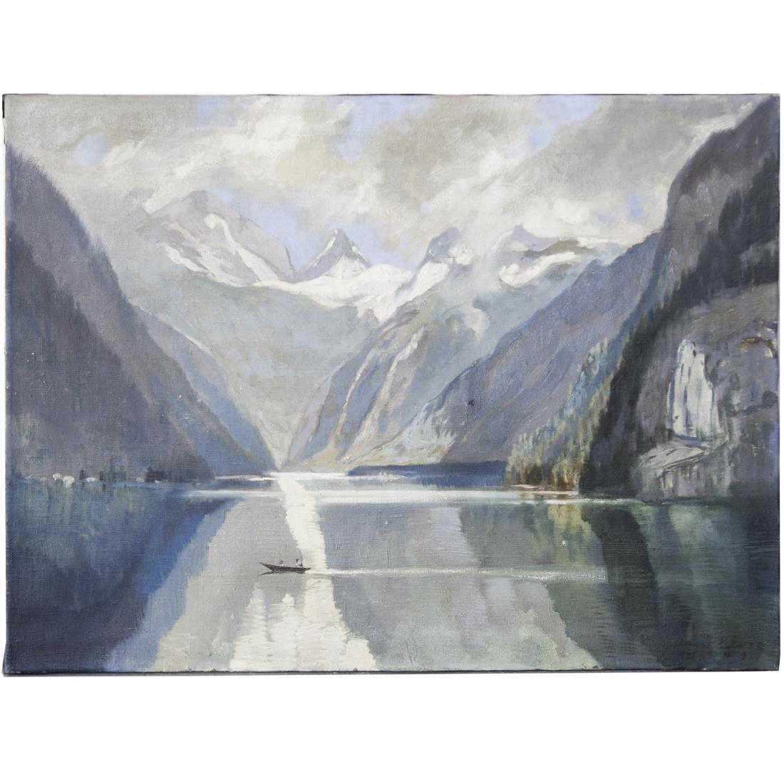 Signed Oil on Canvas (1 of 2)