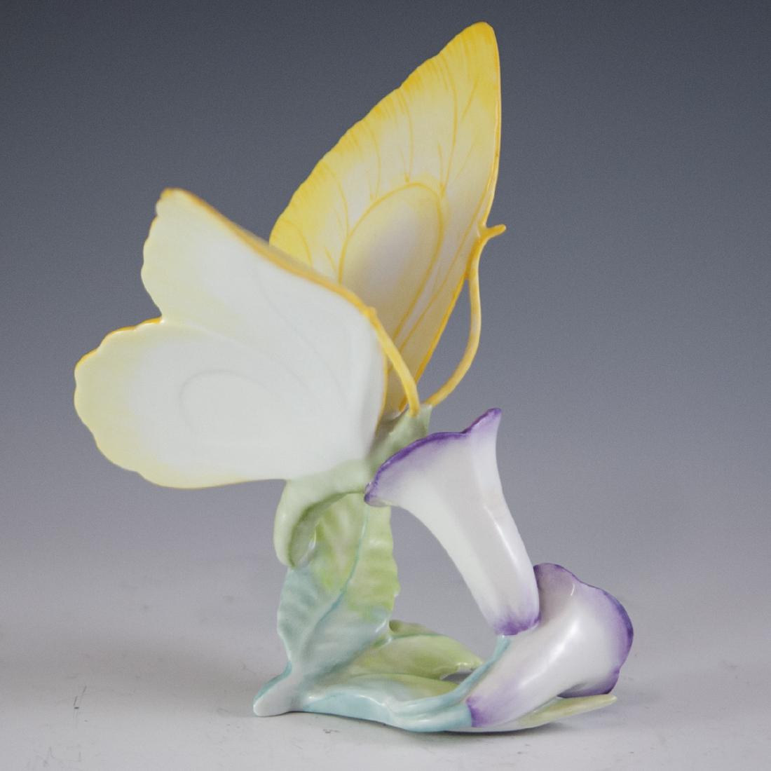 Herend Porcelain Butterfly Figurine May 31, 2017 Akiba Antiques in FL