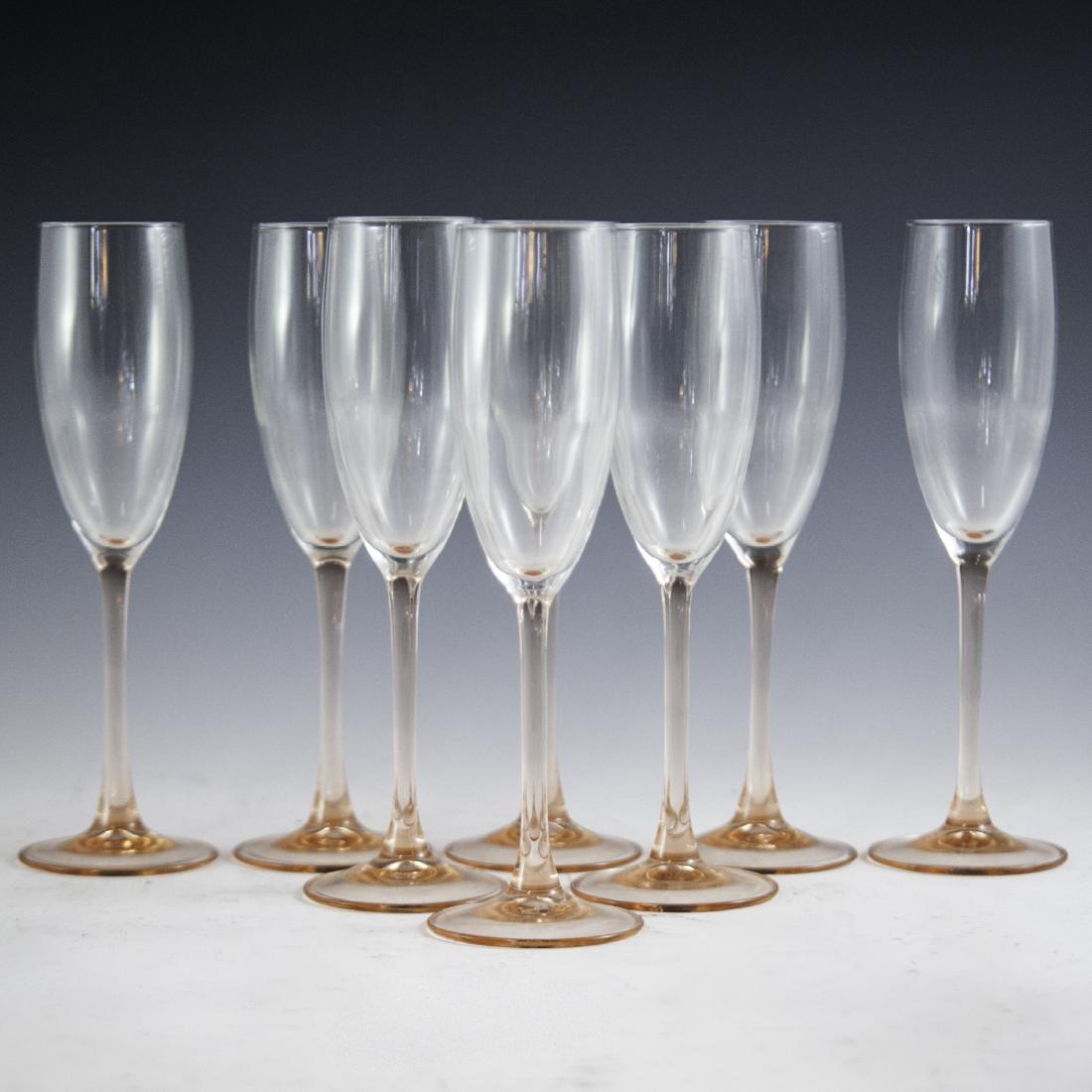 French Crystal Champagne Flutes (1 of 3)
