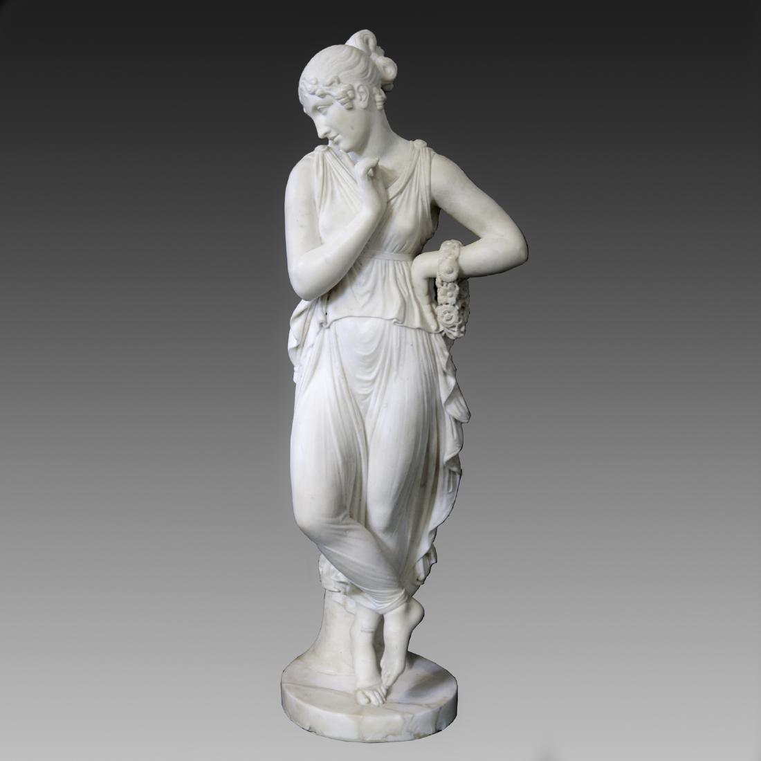 Neo-Classical White Marble Sculpture (1 of 3)