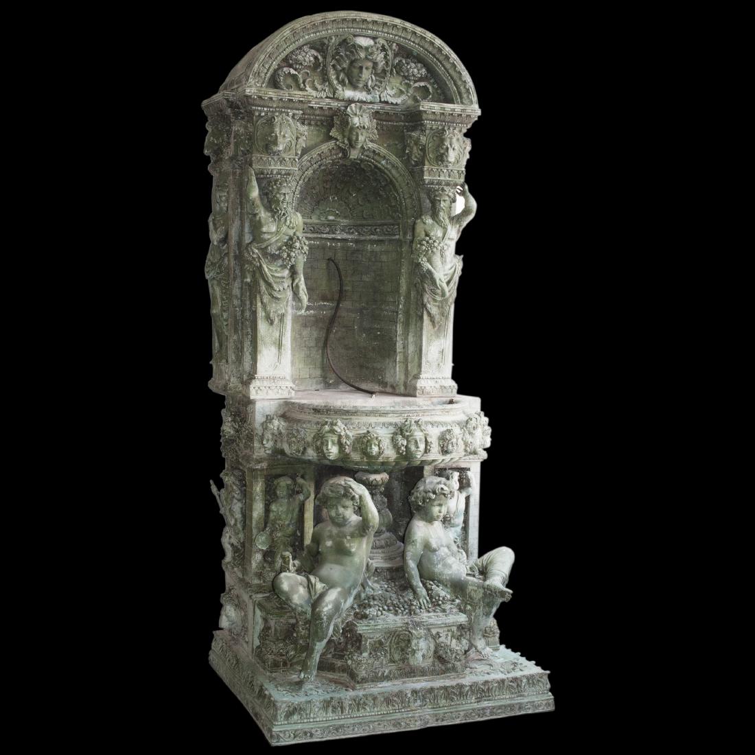 Large Cast Iron Fountain (1 of 6)