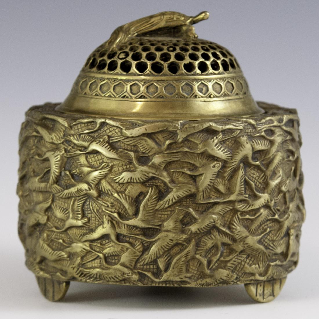 Chinese Gilt Bronze Censer (1 of 3)