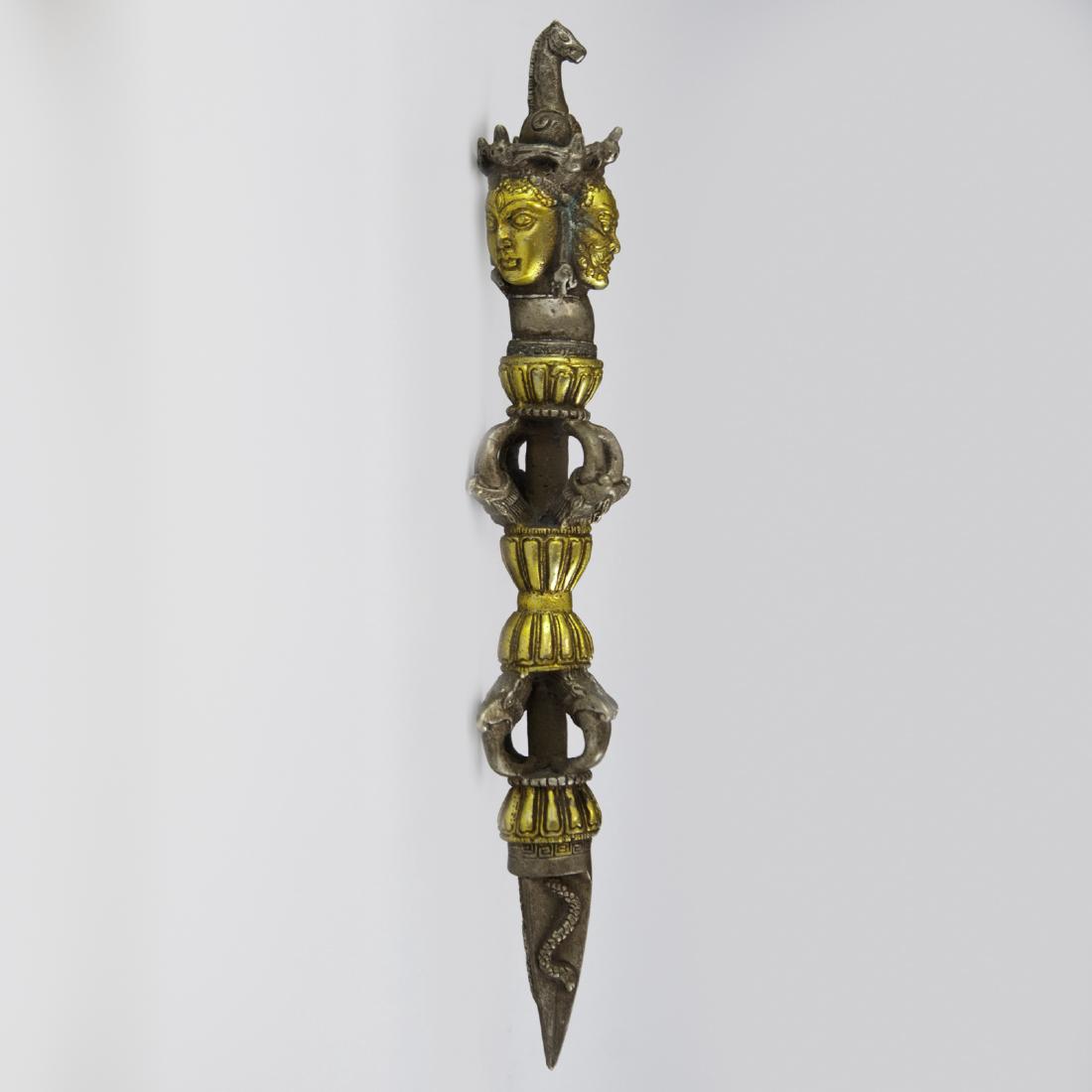 Tibetan Bronze Phurba Dagger May 31, 2017 Akiba Antiques in FL
