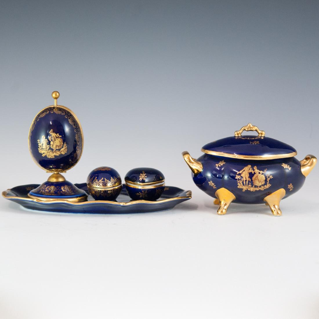 Gout De Ville Limoges Porcelain Dresser Set (1 of 8)