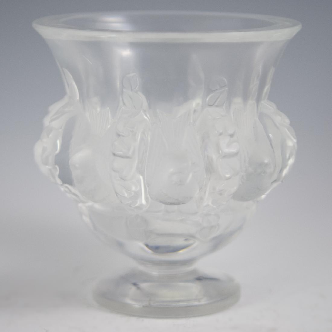 Lalique Crystal "Dampierre" Vase (1 of 3)