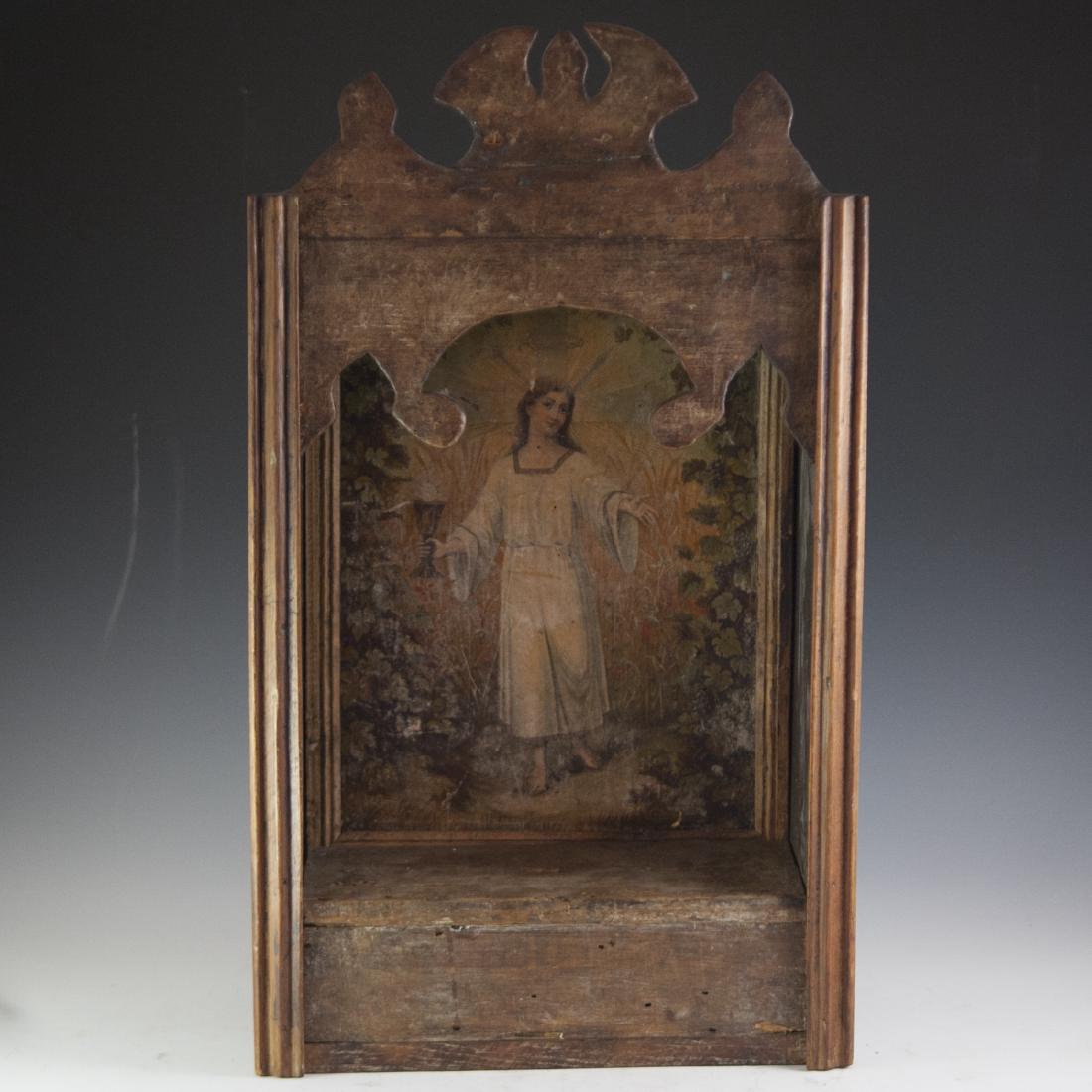 Colonial Venezuelan Icon Donation Box (1 of 5)