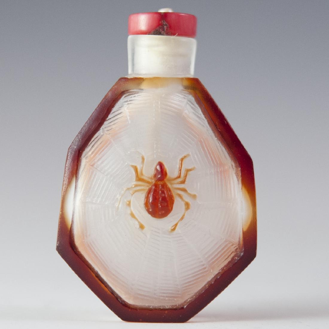 Chinese Peking Glass Snuff Bottle (1 of 2)