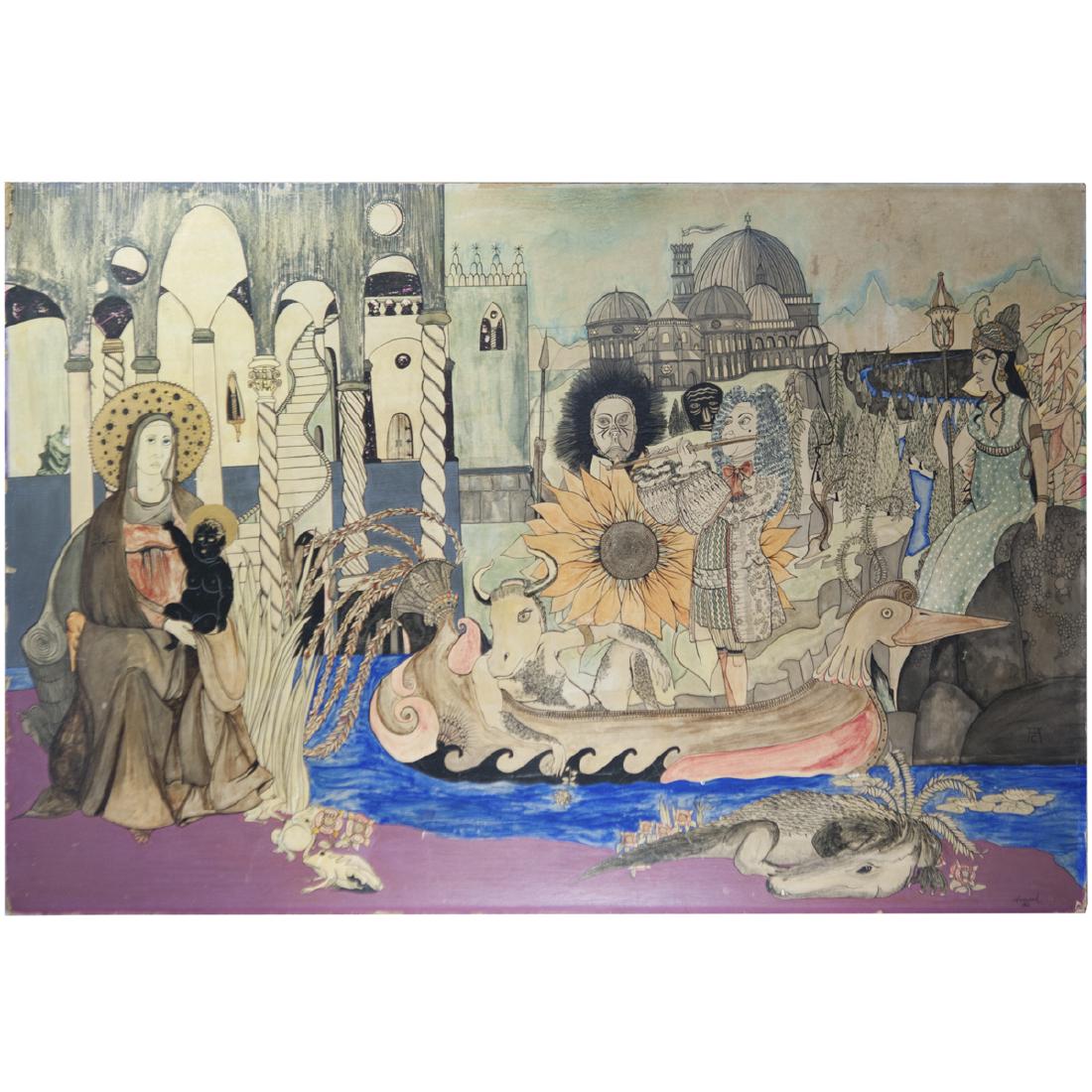 Clinton Arrowood (American 20th Ct.) (1 of 4)