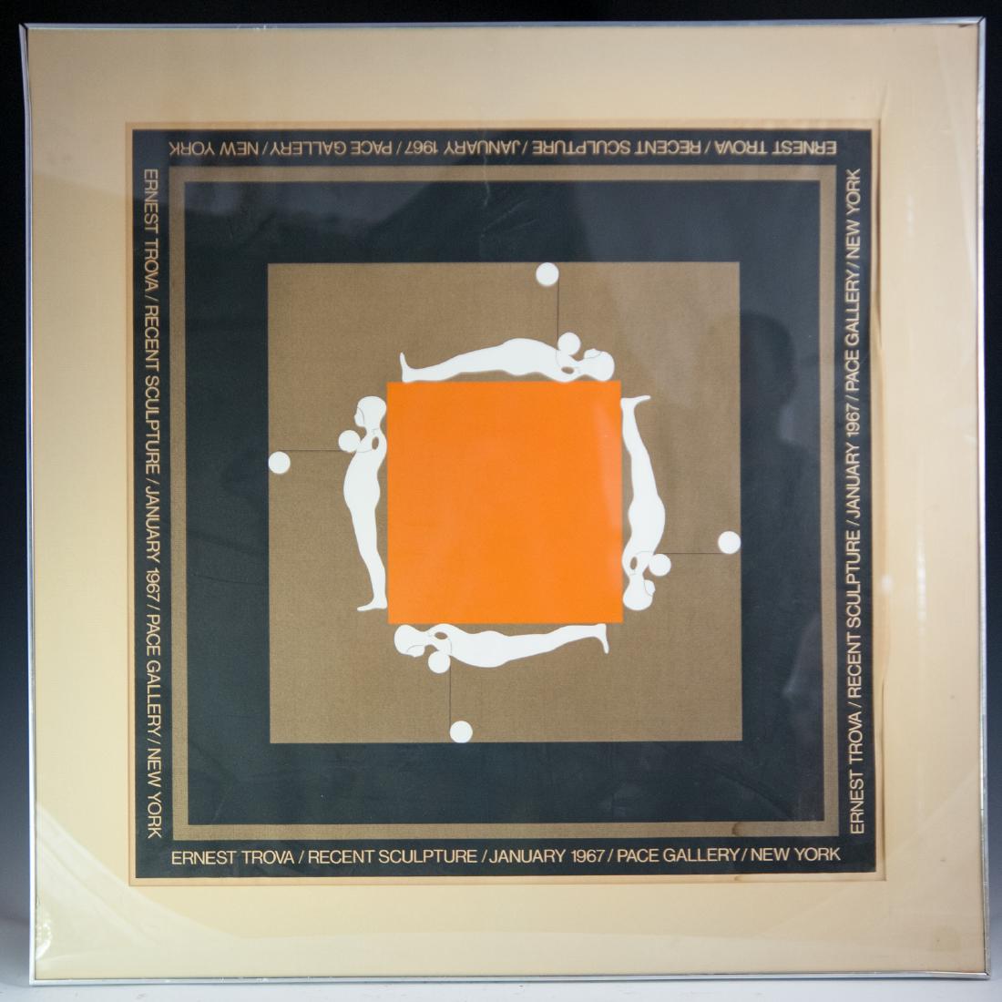 Ernest Trova (American 1927-2009) Pace Gallery Poster (1 of 1)