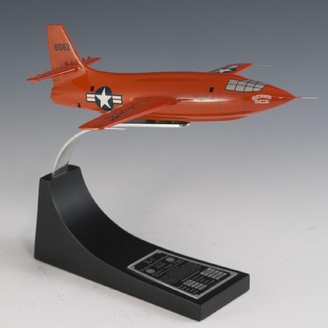 Autographed Chuck Yeager Model X-1 Rocket Research (1 of 5)