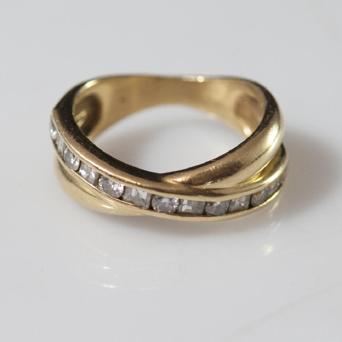 18kt Gold & Diamond Ring (1 of 2)
