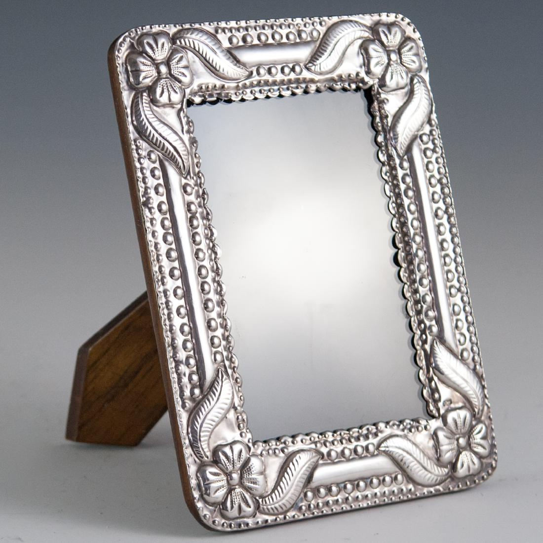 Sterling Repousse Picture Frame (1 of 3)