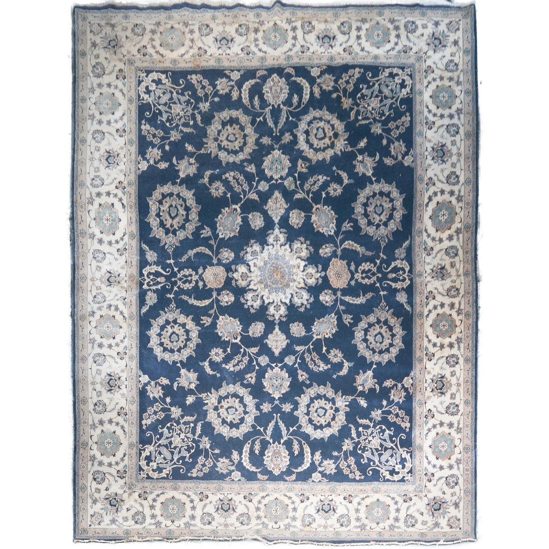 Signed Persian Silk Rug (1 of 3)