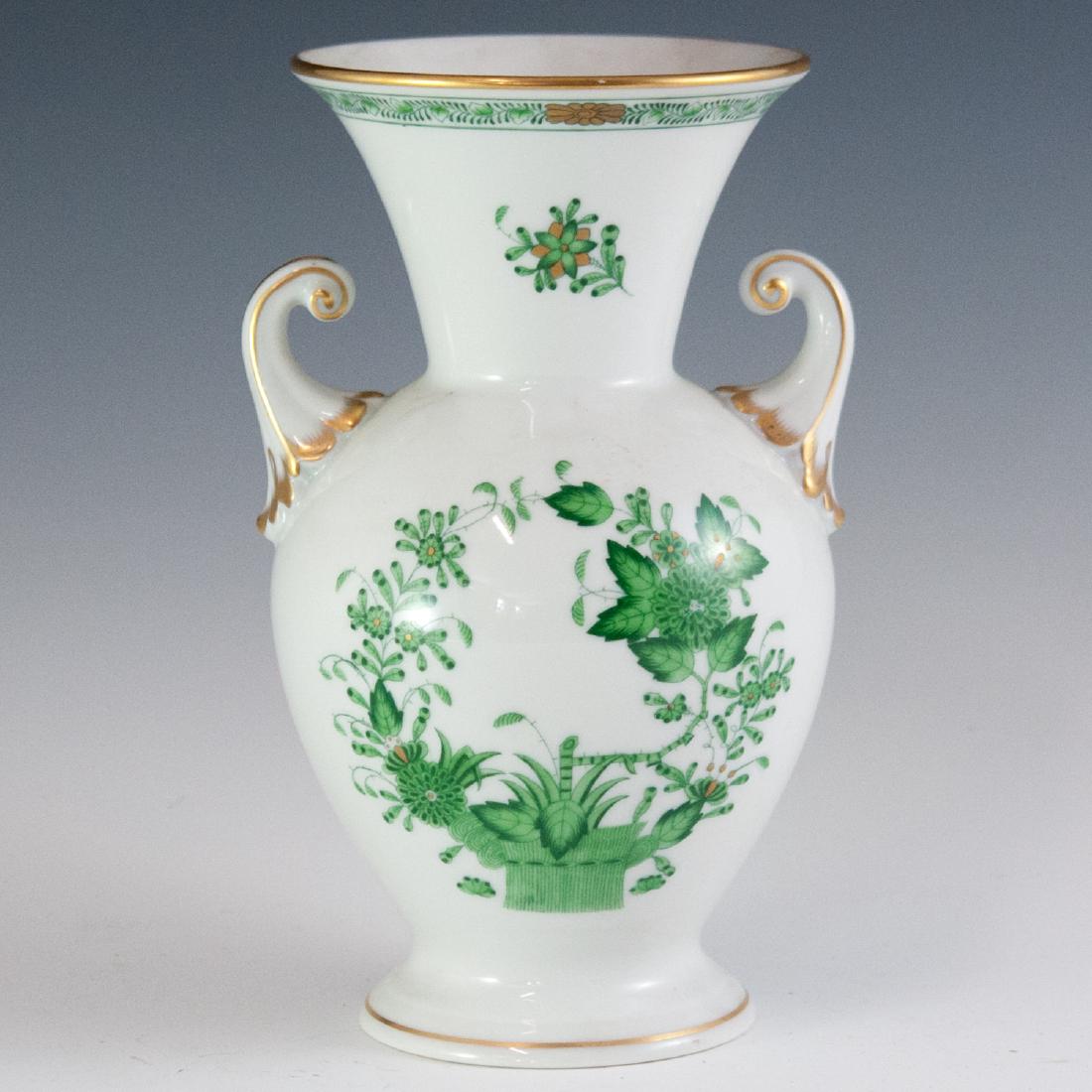 Herend Porcelain "Indian Basket" Vase (1 of 2)