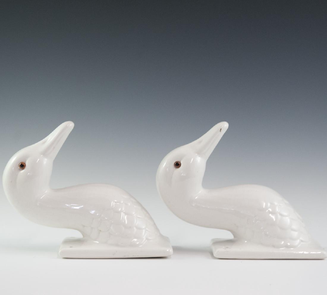Porcelain Duck Head Wall Mounts (1 of 2)