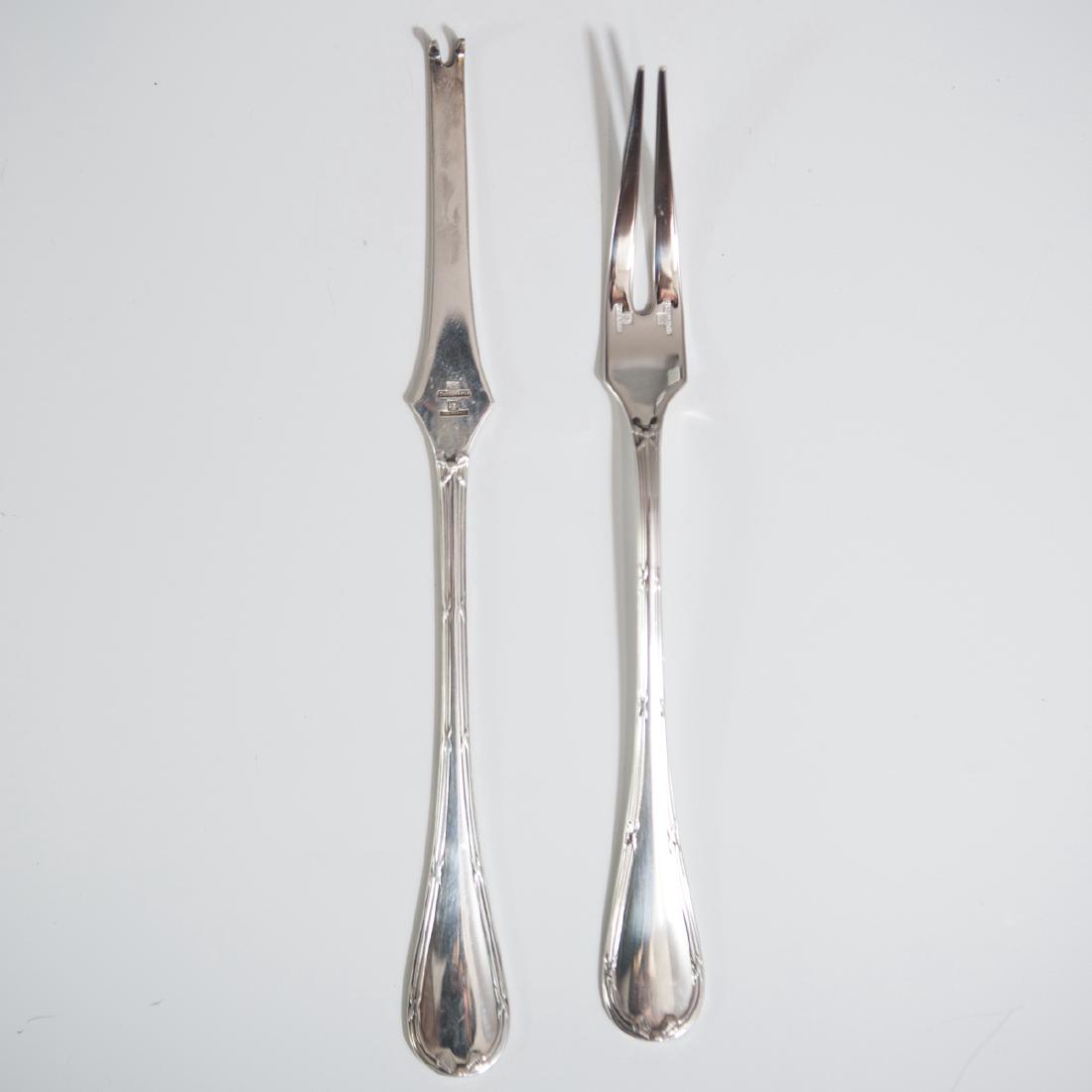 Christofle "Rubans" Silver Plated Set (1 of 4)