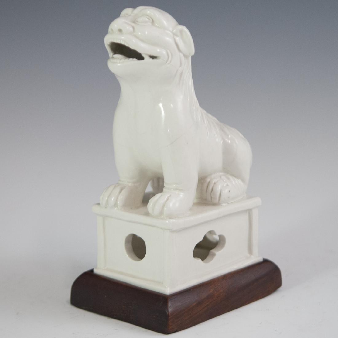 Chinese Blanc De Chine Foo Dog (1 of 5)