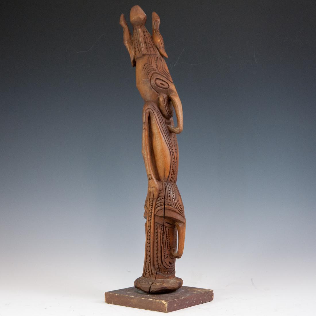Papua New Guinea Ramu Wood Sculpture (1 of 4)
