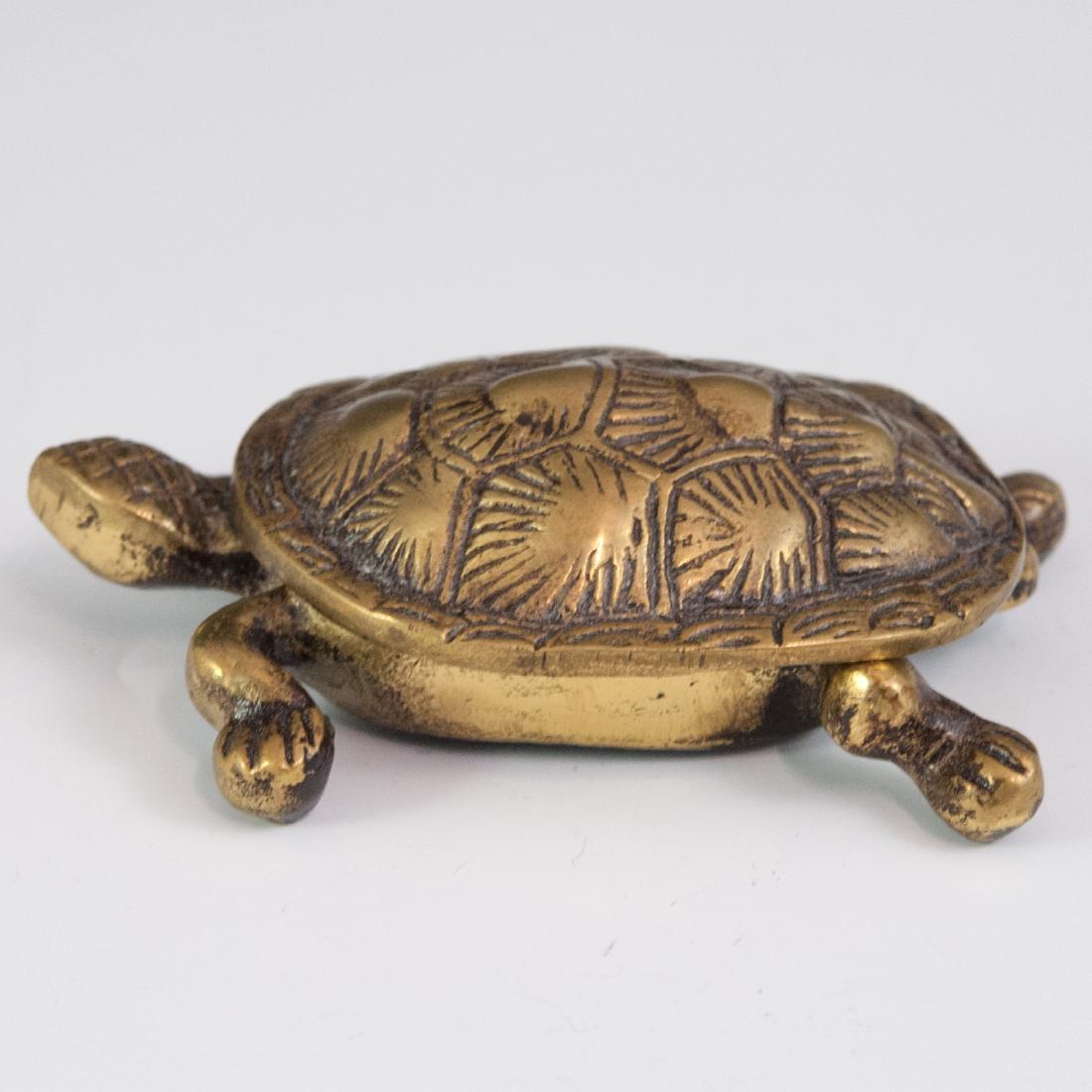 Japanese Bronze Turtle Box (1 of 6)