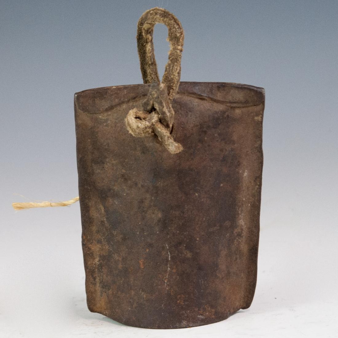 African Cast Iron Cowbell (1 of 2)
