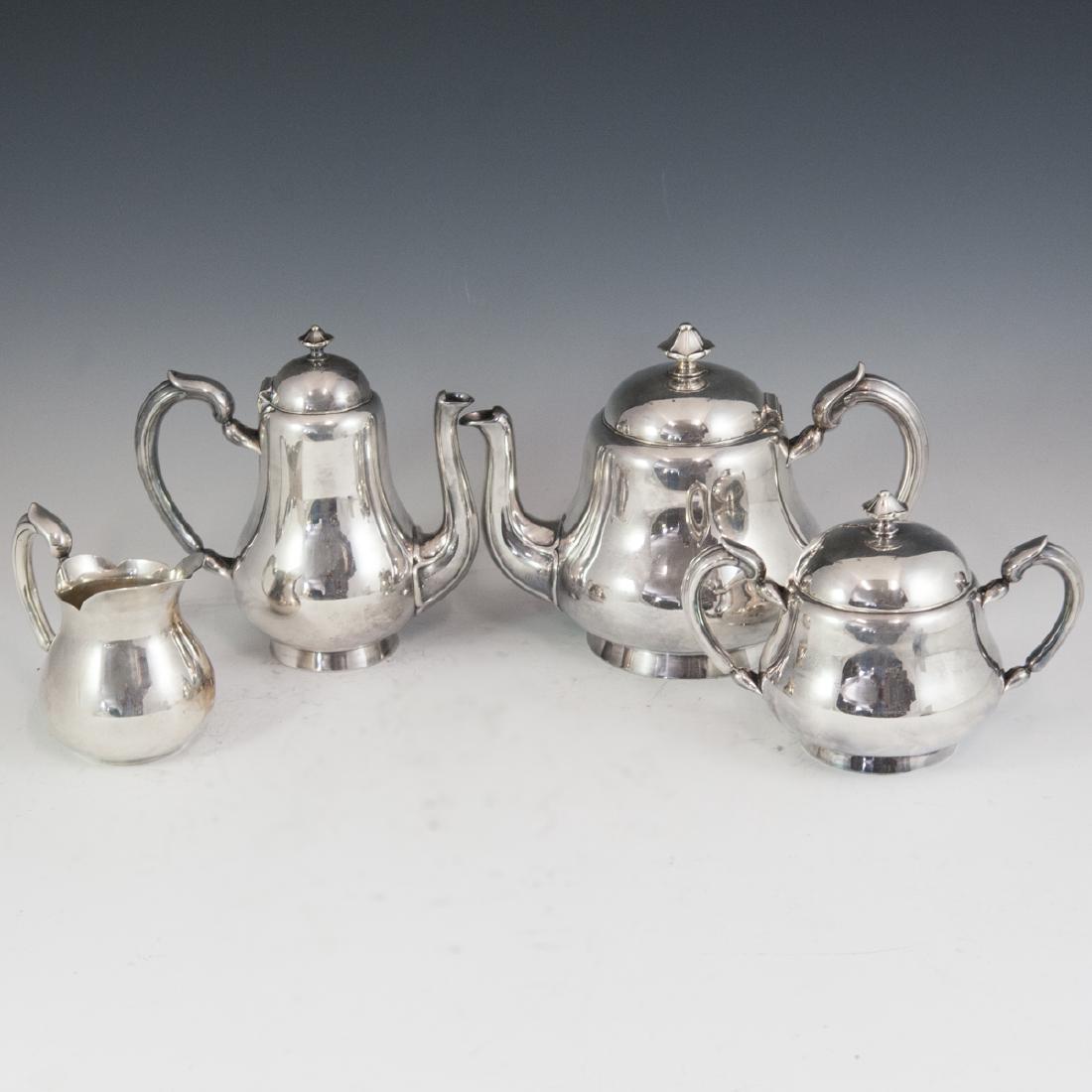 Antique Christofle Silverplated Tea Set (1 of 5)