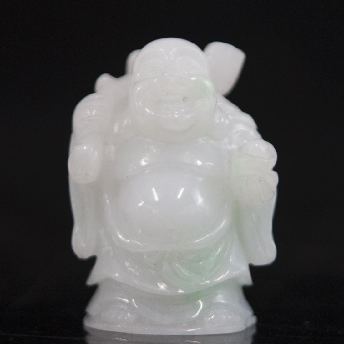 Chinese Carved Jade Buddha (1 of 1)