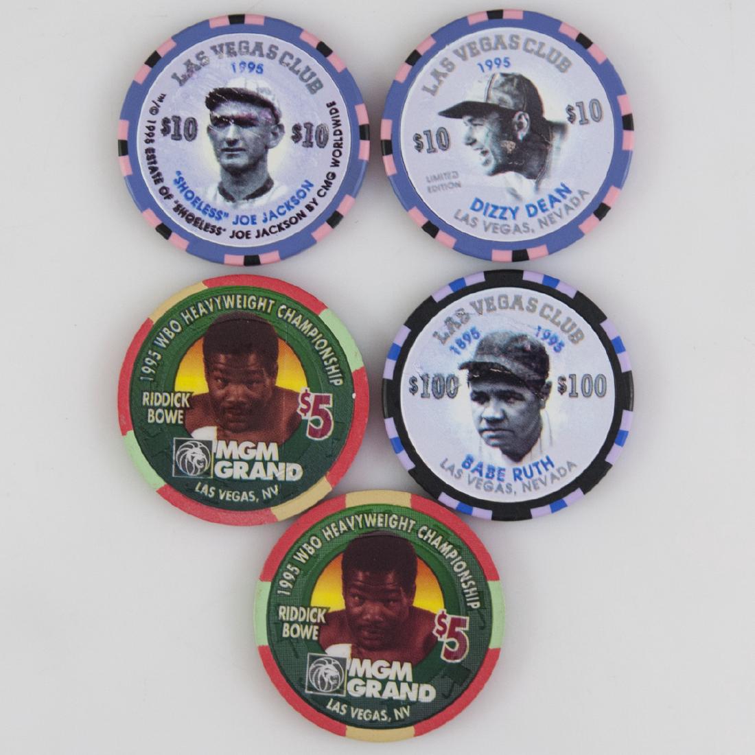 Las Vegas Club & MGM Grand Casino Chips (1 of 2)