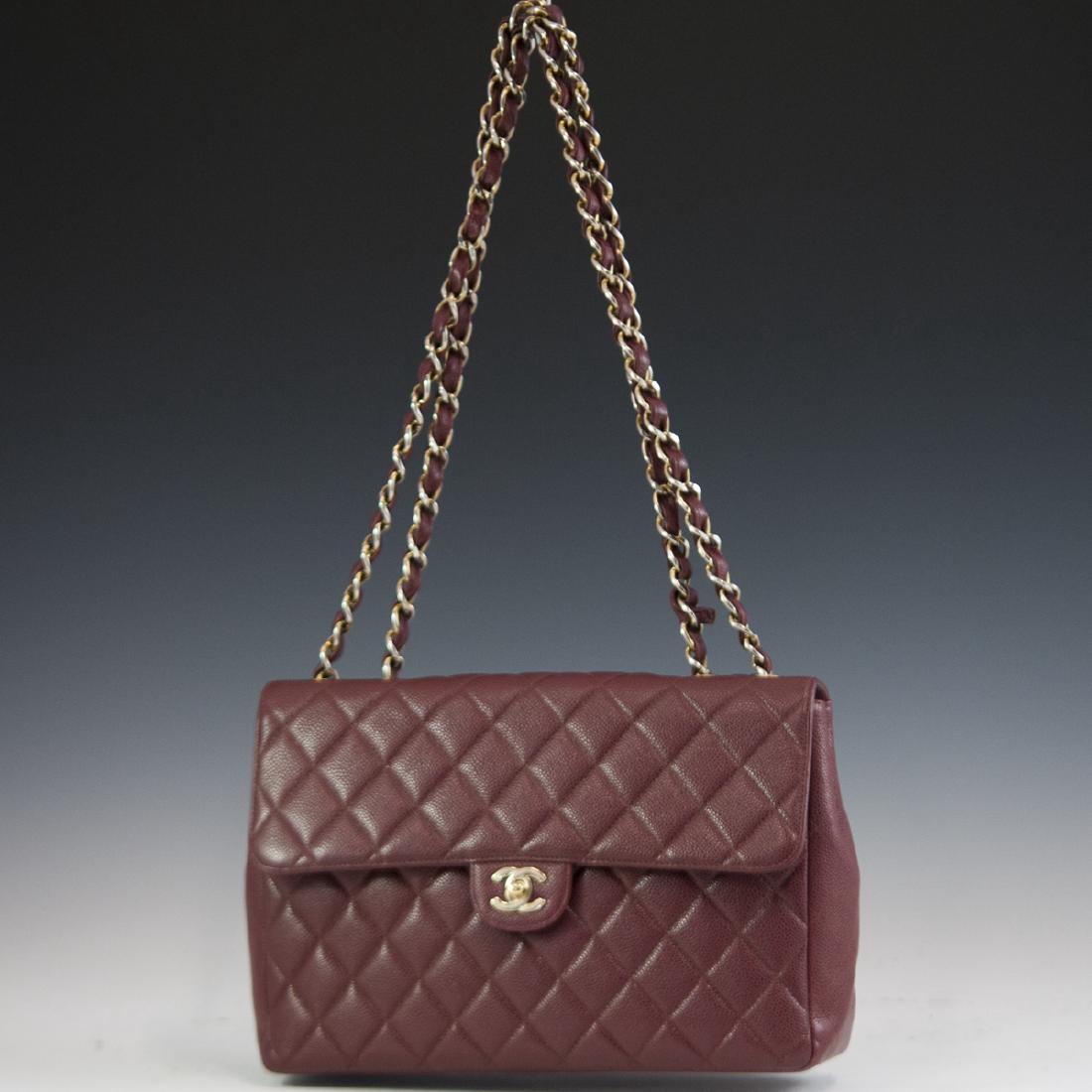 Chanel Caviar Leather Flap Bag (1 of 7)