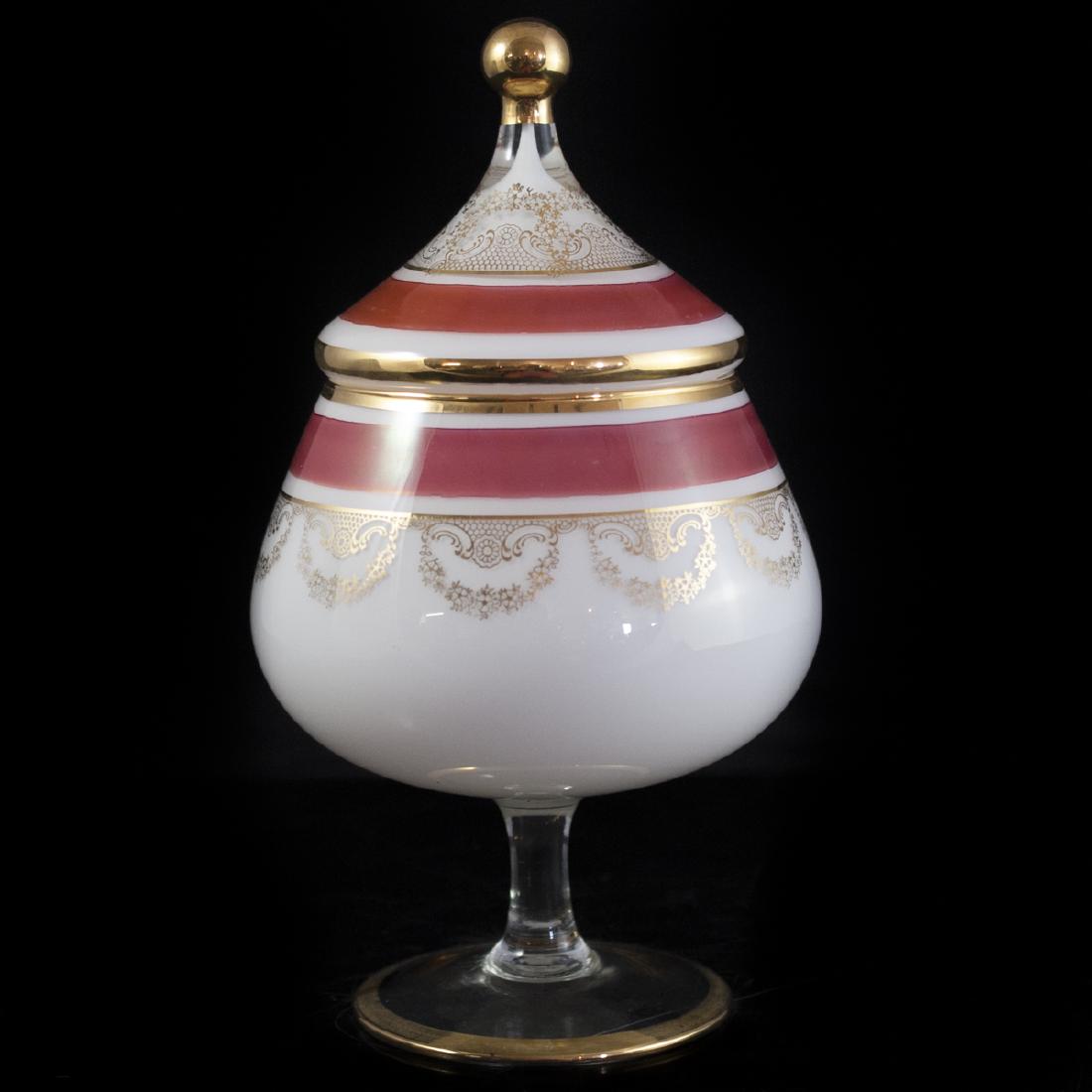 Bohemian Crystal Lidded Dish (1 of 4)