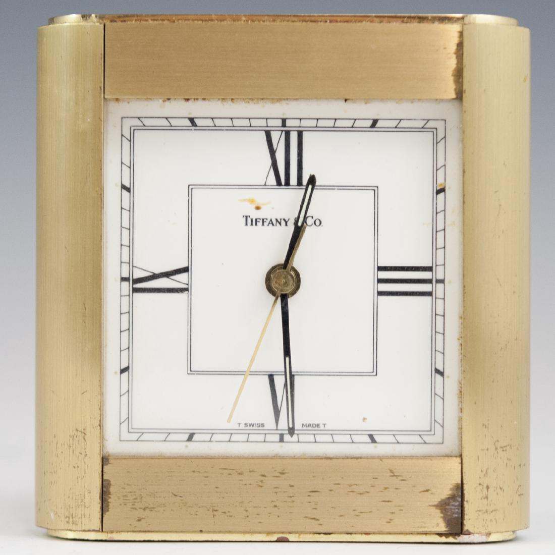 Tiffany & Co. Brass Clock (1 of 2)
