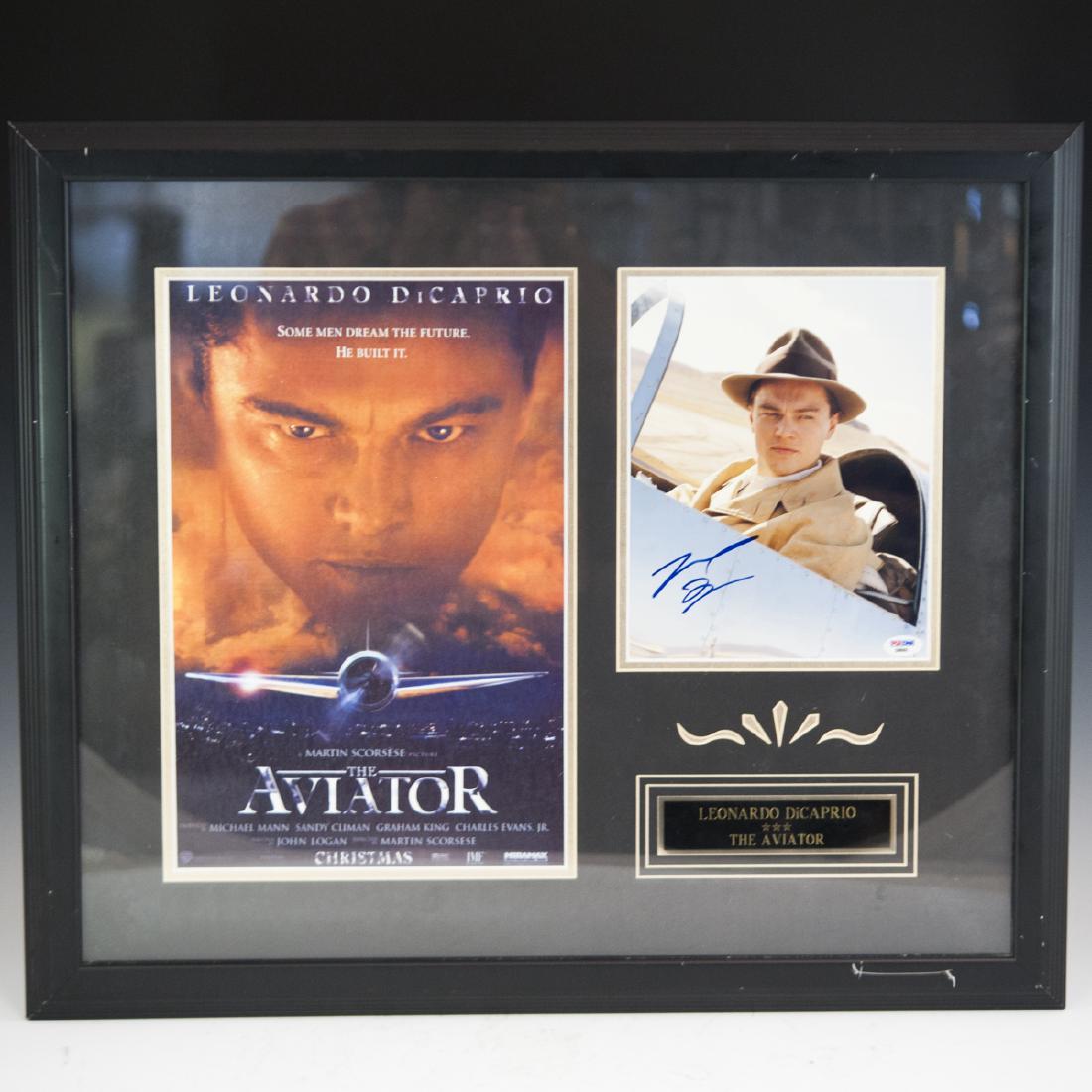 Leonardo Dicaprio Signed "The Aviator" Poster (1 of 3)