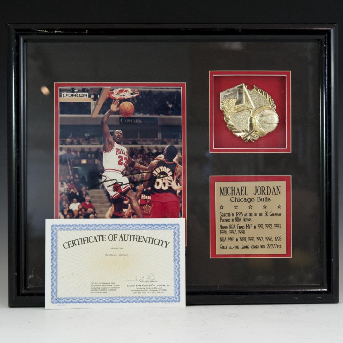 Signed Michael Jordan Memorabilia (1 of 4)