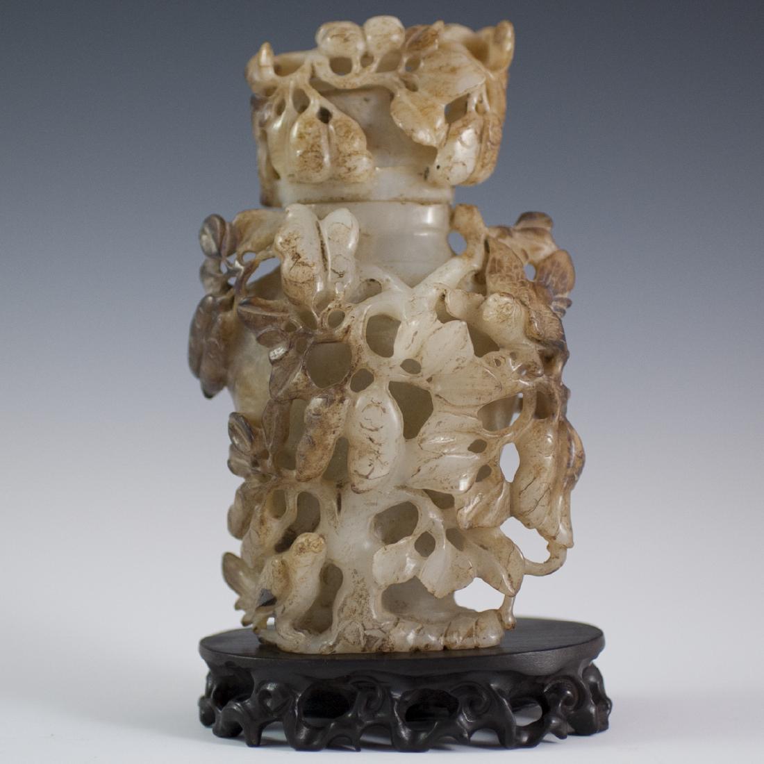 Antique Carved Chinese Jade Urn (1 of 4)