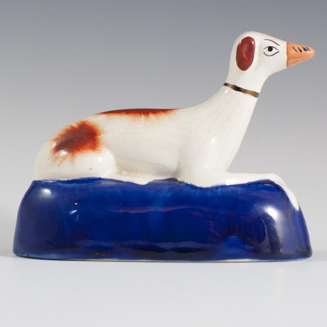 Antique Staffordshire Pottery Pen Holder (1 of 4)