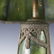 Art Nouveau Style Slag Glass Lamp - 2
