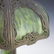 Art Nouveau Style Slag Glass Lamp - 4