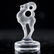 Lalique Crystal "Bastia" Paperweight