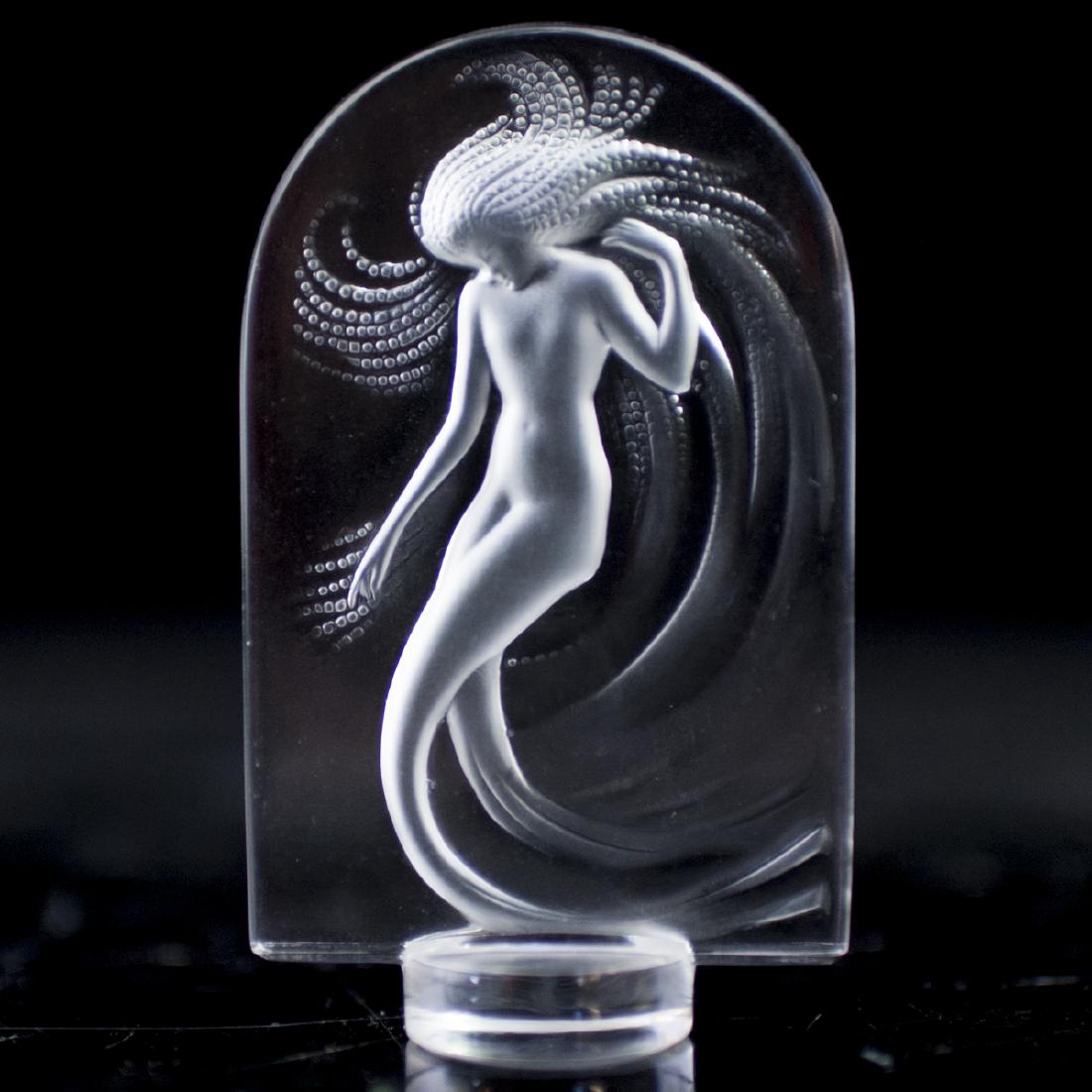 Lalique "Naiad" Crystal Paperweight (1 of 3)