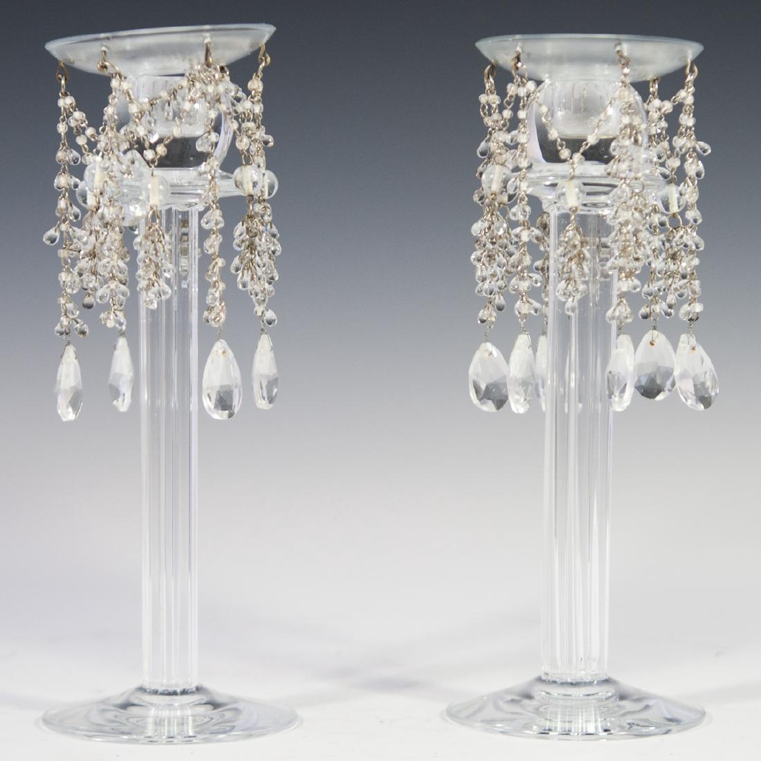 Crystal Candlesticks (1 of 2)
