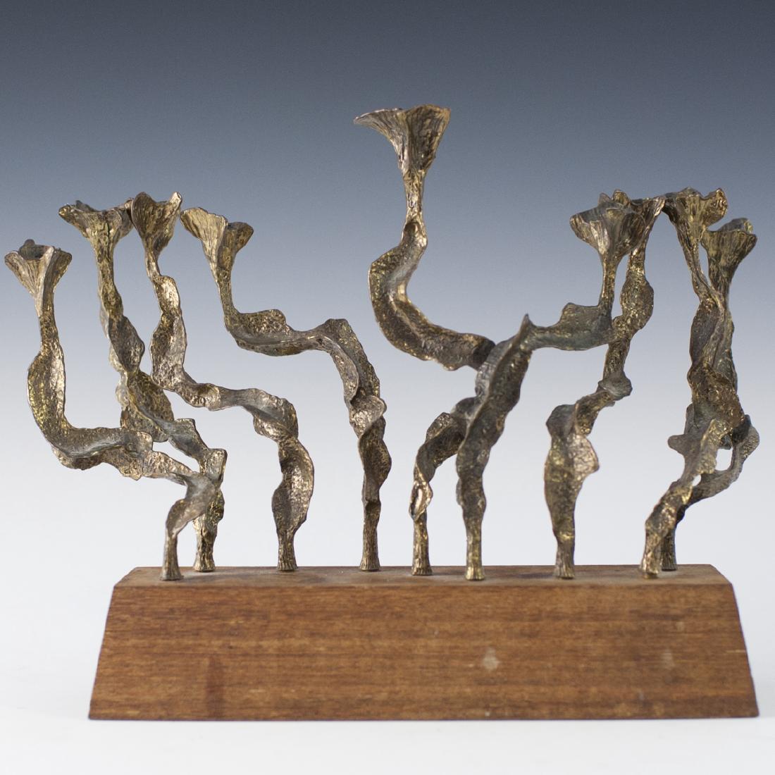 Vintage Brass Menorah (1 of 4)
