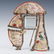 Kutani Plate Fragment Picture Frame