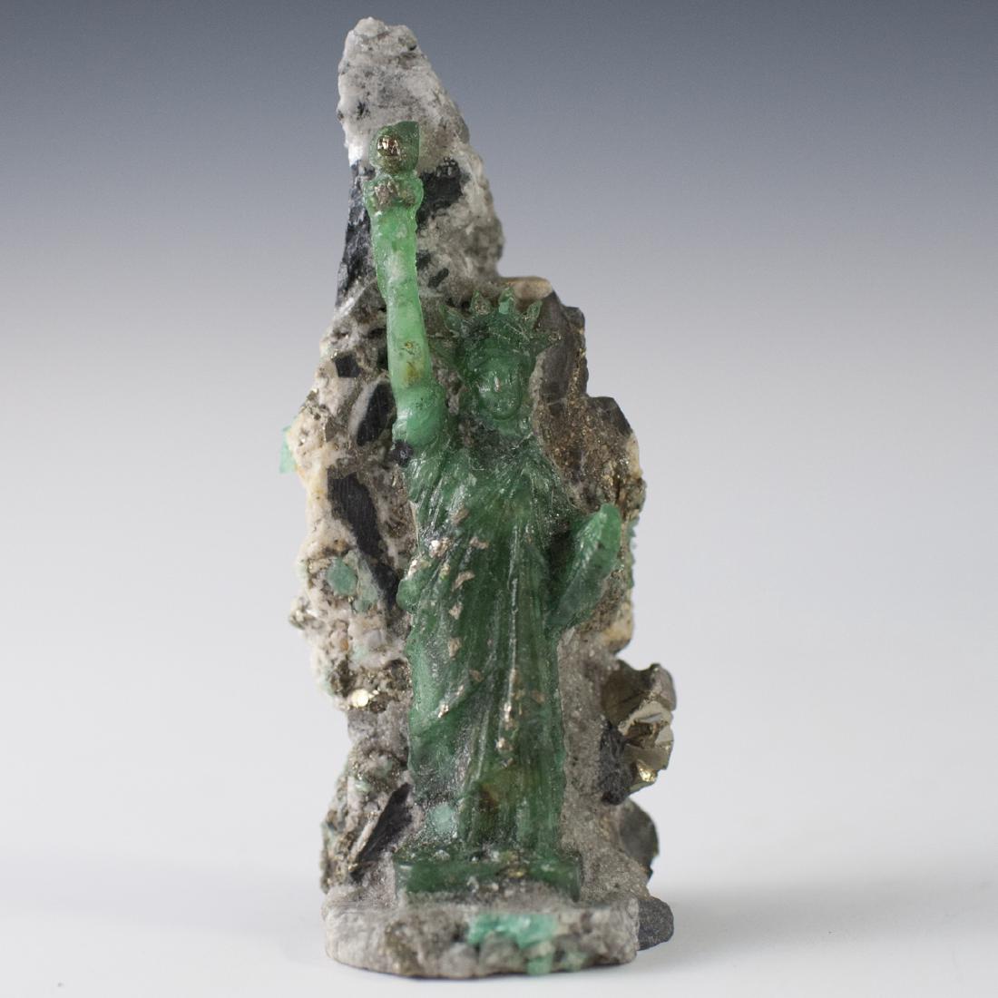 Carved Colombian Emerald Specimen (1 of 5)