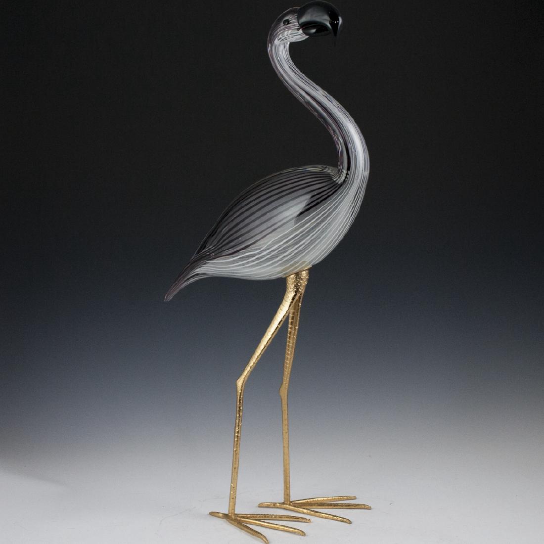 Licio Zanetti Murano Glass Flamingo (1 of 5)