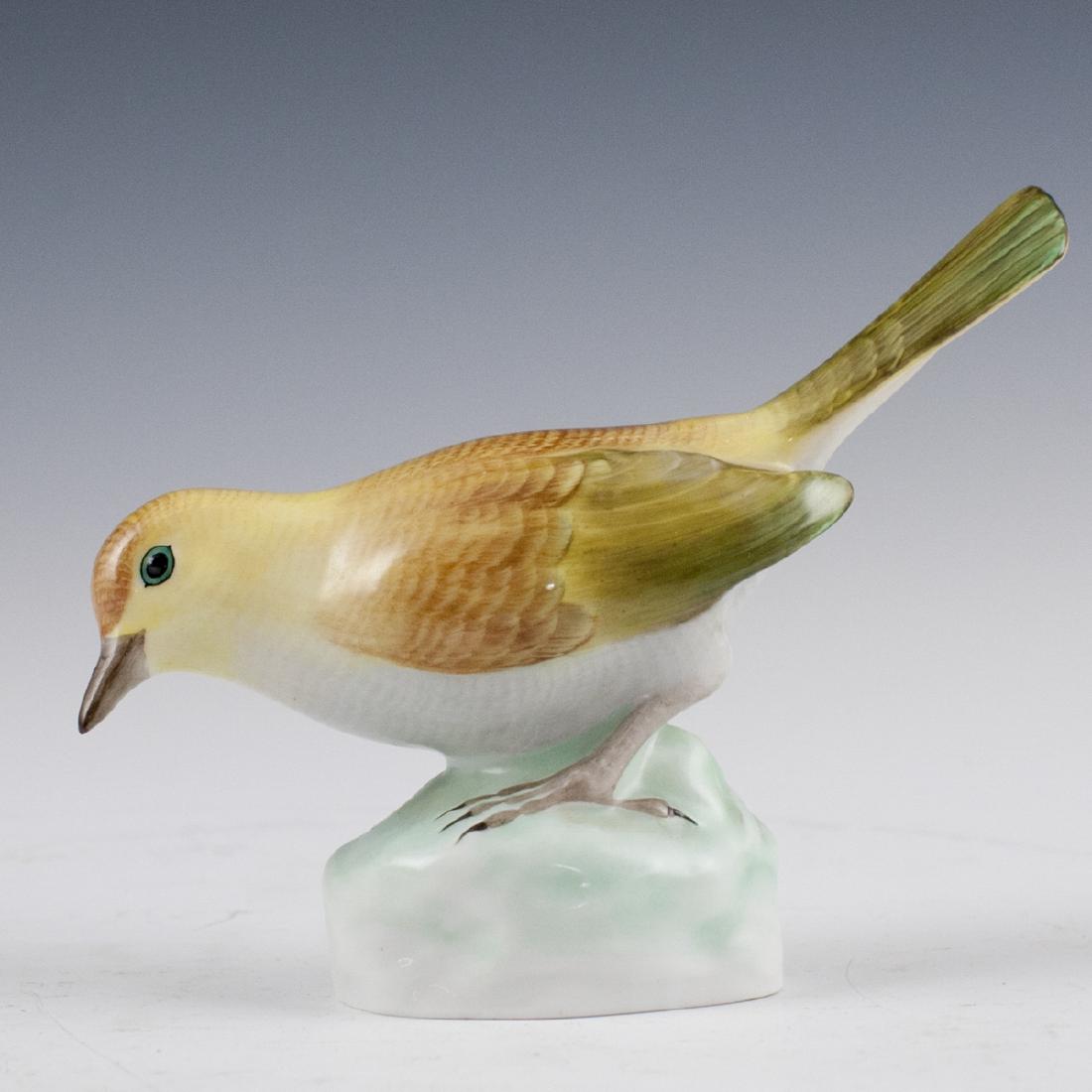 Herend Porcelain Bird Figurine (1 of 3)
