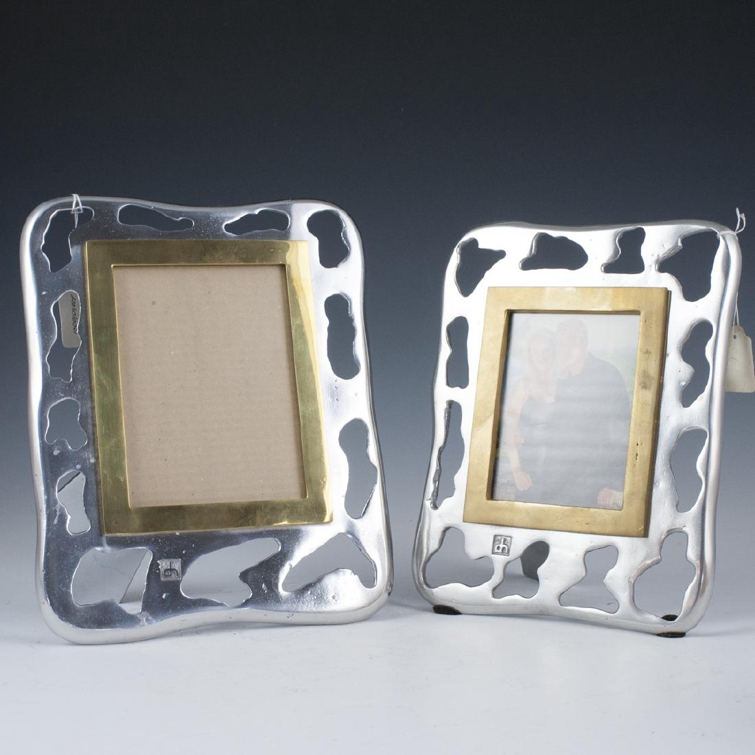 David Marshall Mixed Metal Picture Frames
