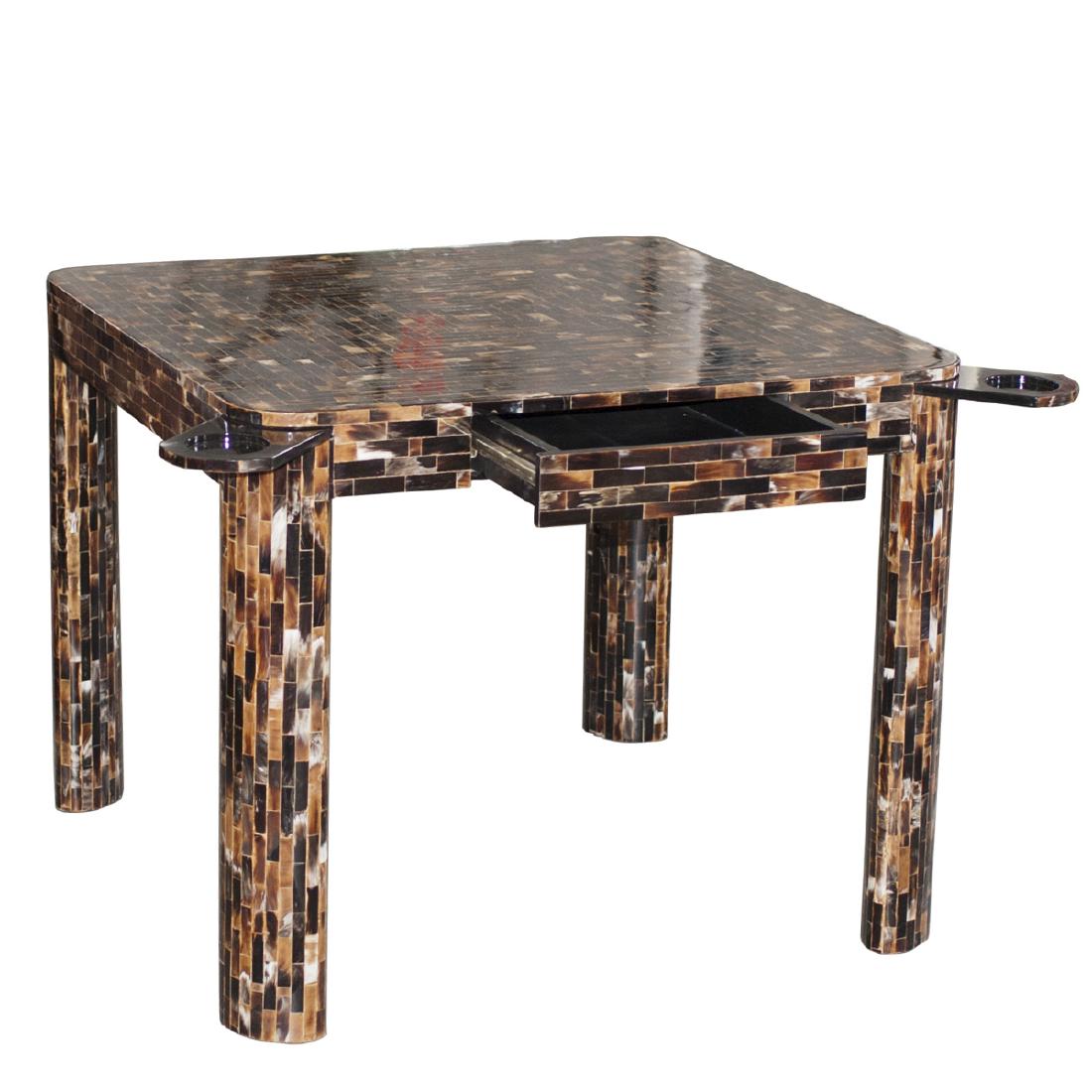 Colombian Tessellated Horn Table (1 of 3)